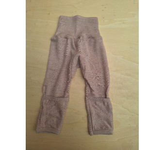 Cosilana pants with socks (foldable) 70% wool 30% silk soft pink (71018)