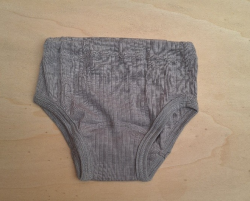 Cosilana cotton wool silk briefs grey (91203)