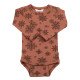 Joha woolen body red brown with snowflakes