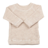 Joha woolen knitted sweater beige (19075)