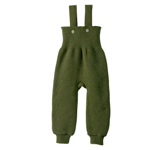 Disana woolen knitted trouwsers olive