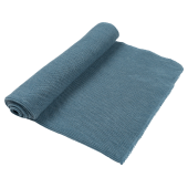 Reiff merino woolen blanket Navy