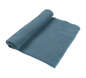 Reiff merino woolen blanket Aqua