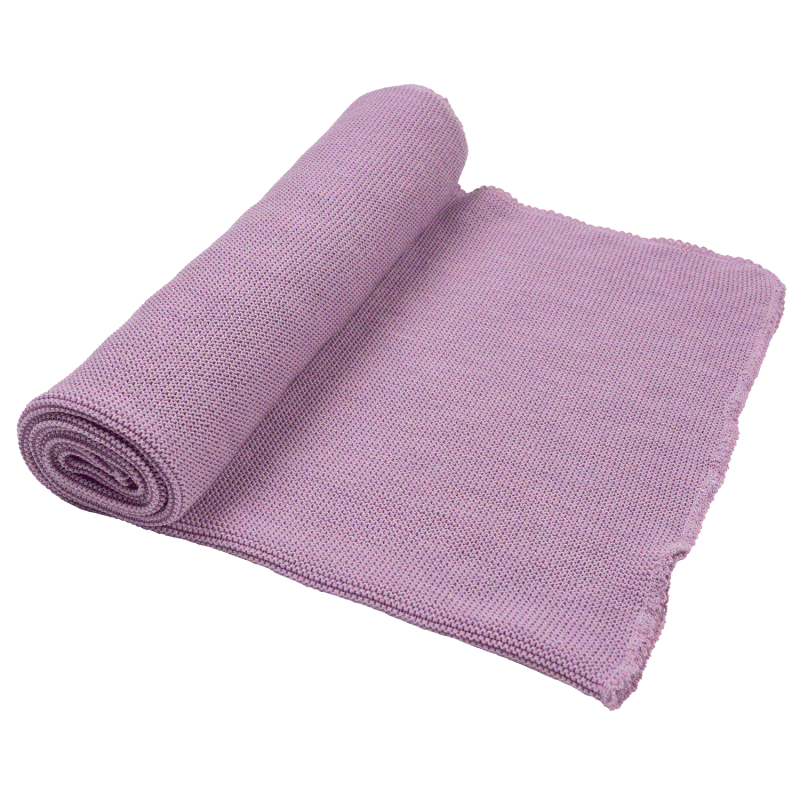 Reiff merino woolen blanket Navy