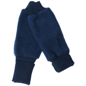 Reiff dikke wolfleece beenwarmers navy