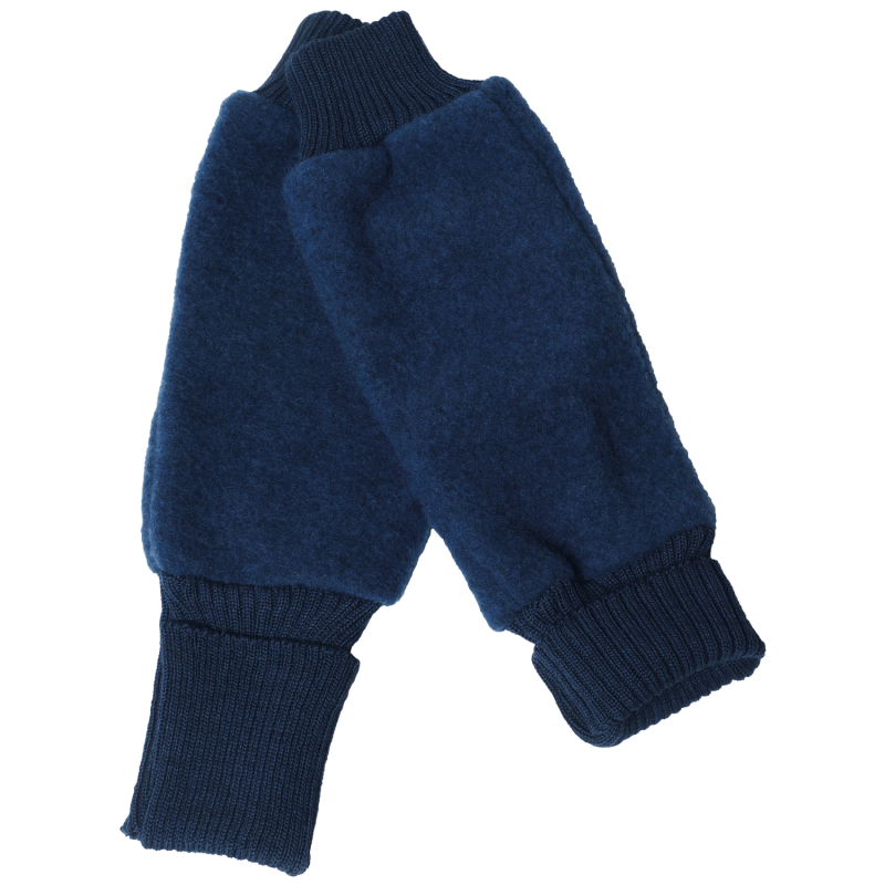 Reiff dikke wolfleece beenwarmers navy