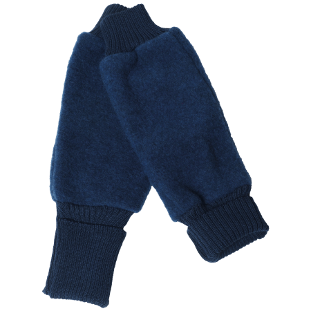 Reiff dikke wolfleece beenwarmers navy
