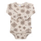 Joha wollen romper beige met sneeuwvlokken (67417)