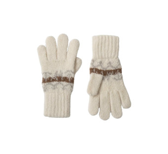 Apu Kuntur alpaca gloves natural