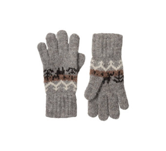 Apu Kuntur alpaca gloves grey