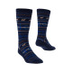 Apu Kuntur socks alpaca wool socks blue with motive