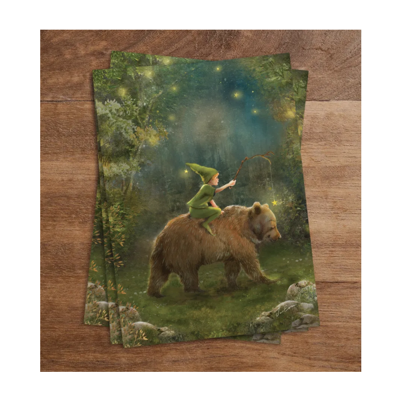 Iris Esther postkaart adventure