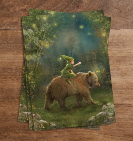 Iris Esther postkaart adventure