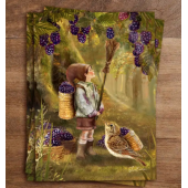 Iris Esther postal card berry tale