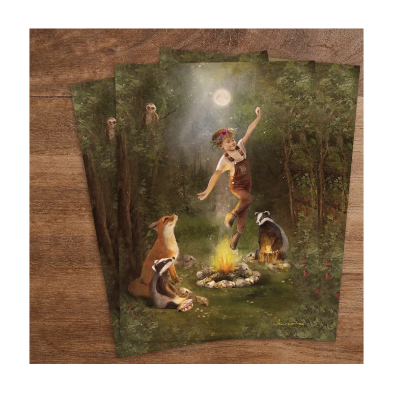 Iris Esther postal card adventure