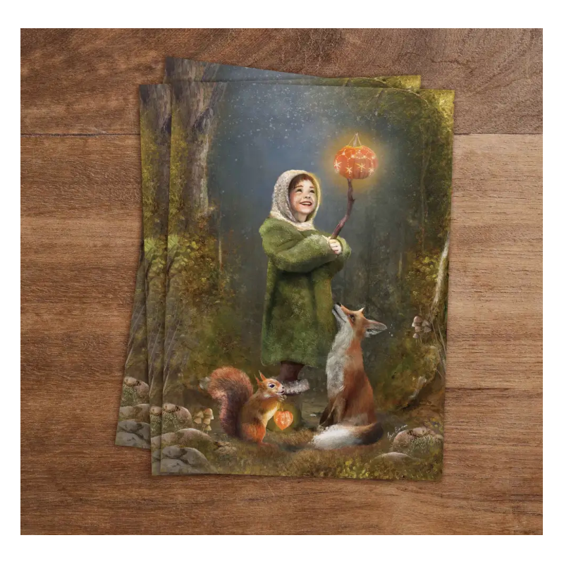 Iris Esther postal card adventure