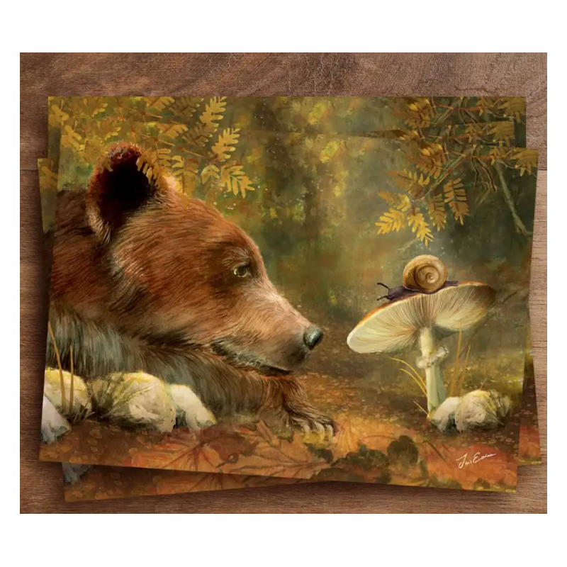 Iris Esther postal card wonderment