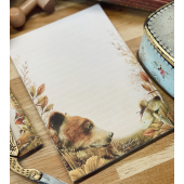 Iris Esther A beary sweet notepad a5