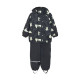 Celavi rain suit fleece lined with bears navy