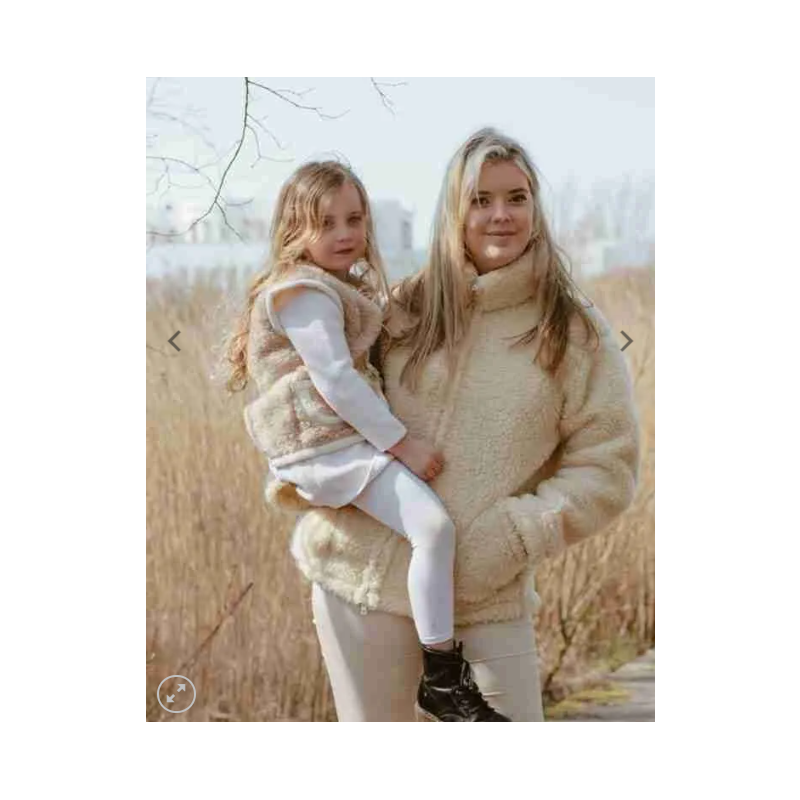 We are wovens bodywarmer Giraf (volwassen)