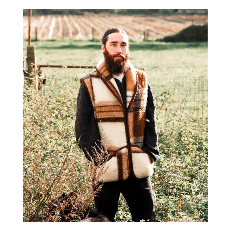 We are wovens bodywarmer multicolour met rits(volwassen)