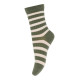 MP Denmark rib socks striped  olivine (1235) 79200