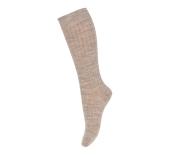 MP Denmark kneesocks light brown melange (69017)