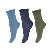 MP Denmark set of 3 pair rib socks