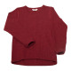 Joha wollen longsleeve met ribstructuur bordeaux  (16341)