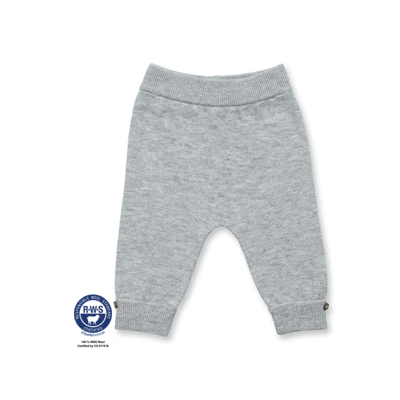 Sense Organics baby legging  in merino wool camel