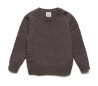 Puri organics sweater oyster grey  80% cotton 20% wool