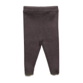 Puri organics broek chocolade 80% katoen 20% wol