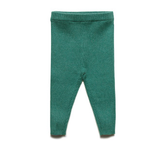 Puri organics pants forest green 80% cotton 20% wool