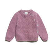 Puri organics cardigan misty rose 80% cotton and 20% silk