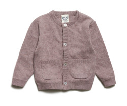 Puri organics vestje beige 80% katoen 20% zijde