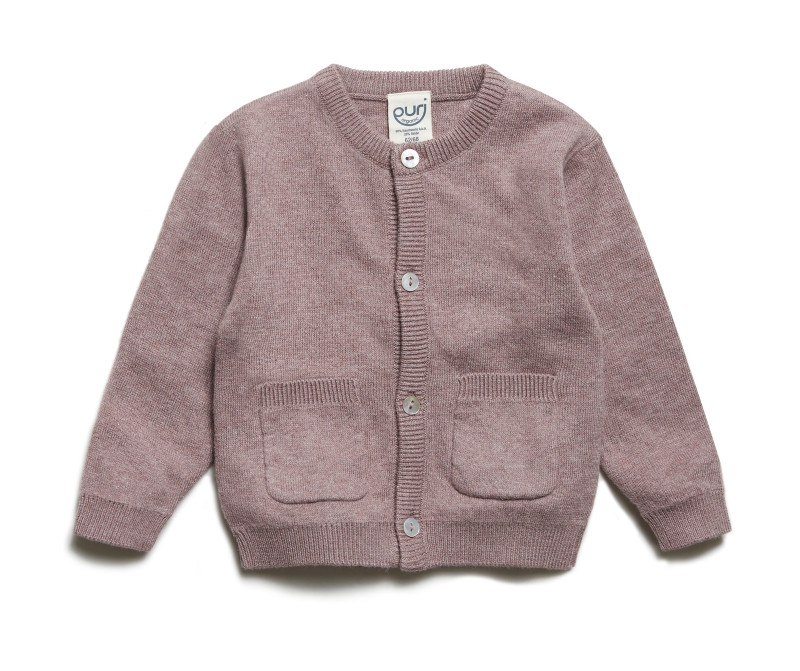 Puri organics cardigan beige 80% cotton and 20% silk