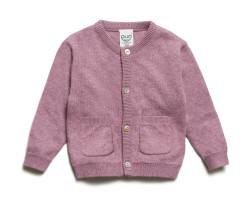 Puri organics cardigan cinnamon 80% cotton and 20% silk