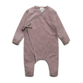 Puri organics jumpsuit misty rose /natural 80% cotton and 20% silk