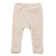 Joha knitted woolen legging cream (29077)