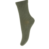 MP Denmark rib socks olivine (1235)