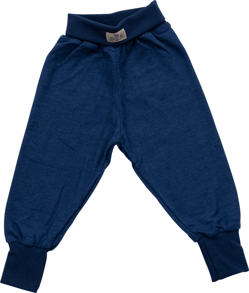 Lilano wool silk pants  navy