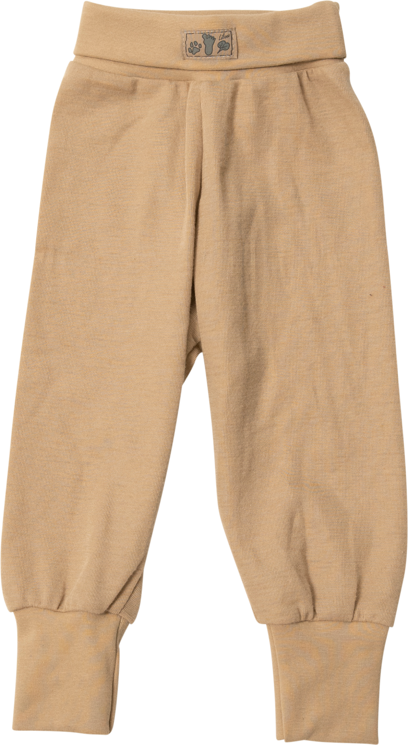 Lilano wool silk pants  sand