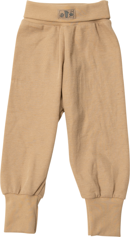 Lilano wool silk pants  sand