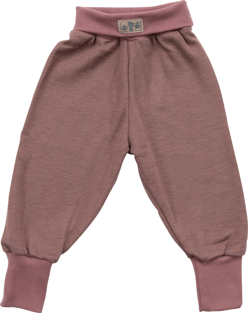 Lilano wool silk pants  purple