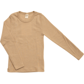 Lilano wool slik longsleeve  sand