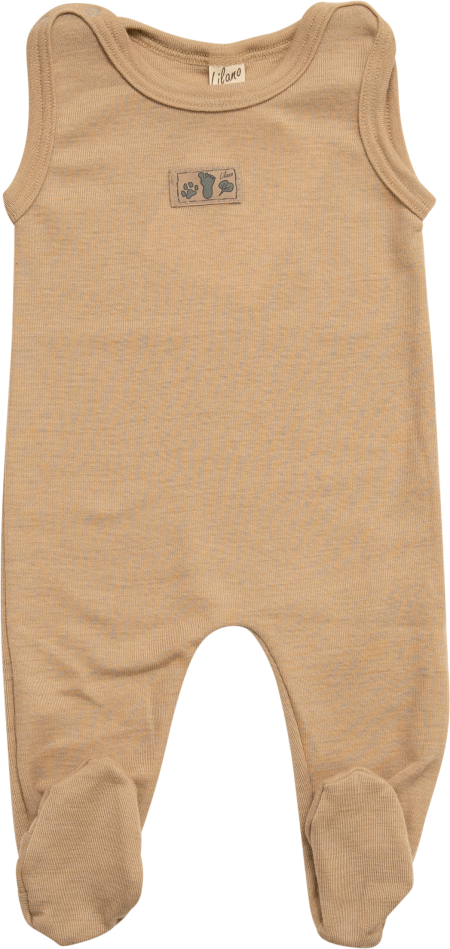 Lilano wool silk body with legs sand