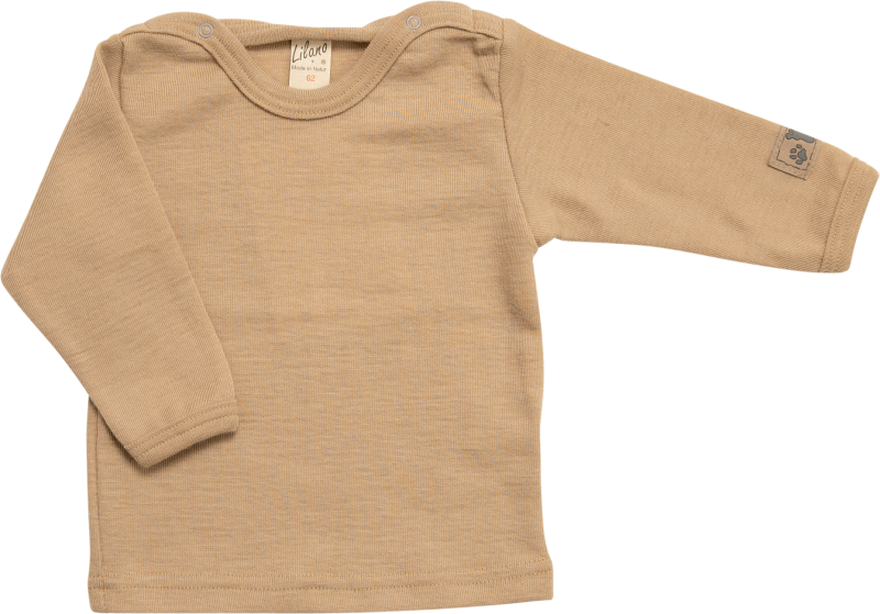 Lilano wolzijde baby longsleeve zand (100906)
