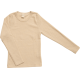 Lilano wool slik longsleeve  sand striped