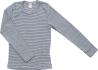 Lilano wool slik longsleeve  navy striped