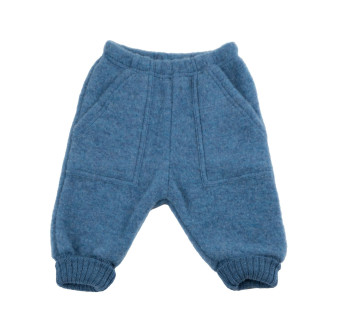 Joha merino wolfleece broek donkerblauw (26591)